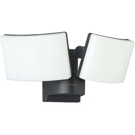 Світильник для вулиці Oktaplex Cali Dos, поворотний, LED, 40 Вт, 3000K, IP65, антрацит, настінний прожектор