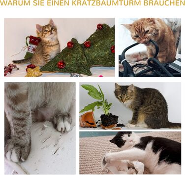 PawHut Когтеточка для котів 91 см, з лежаком, ігровий комплекс для котів до 5 кг, сизаль і штучна овеча шерсть, світло-блакитна