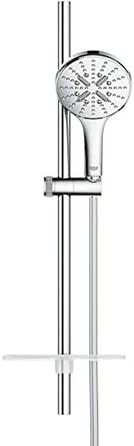 Душова лійка GROHE Vitalio SmartActive 130 Cube, 3 режими, хром, набір 600 мм, кругла