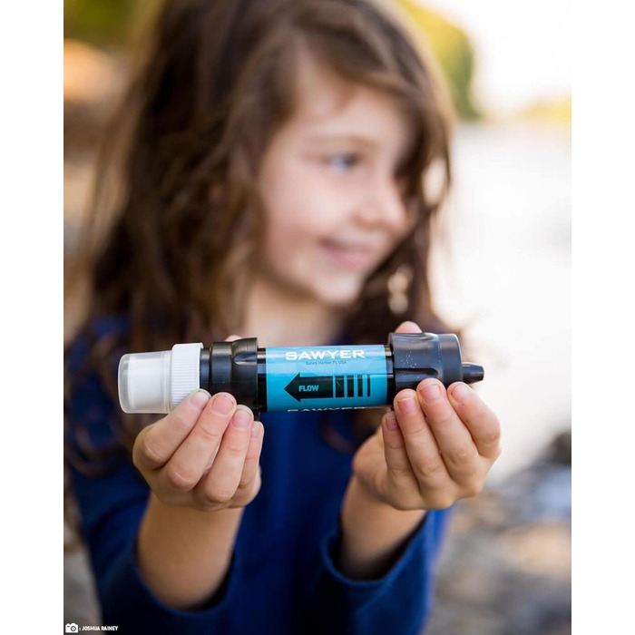 Портативний водяний фільтр Sawyer MINI Plus з подвійною різьбою, набір (SP160)