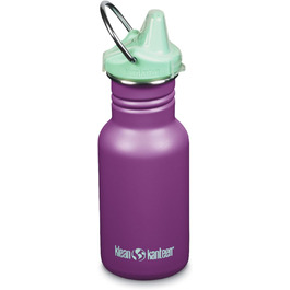 Пляшка для води Klean Kanteen Classic Narrow 355 мл, нержавіюча сталь, колір Блискучий виноград