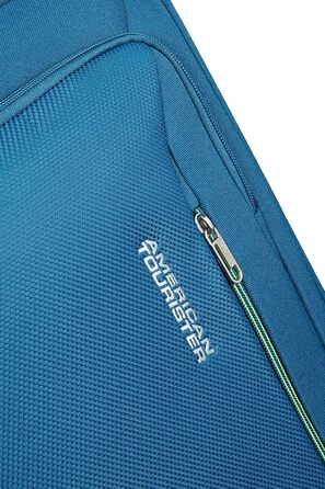 Валіза American Tourister Hyperspeed Spinner L розширювана, 80 см, 109/116 л, бірюзова (Deep Teal), поліпропілен