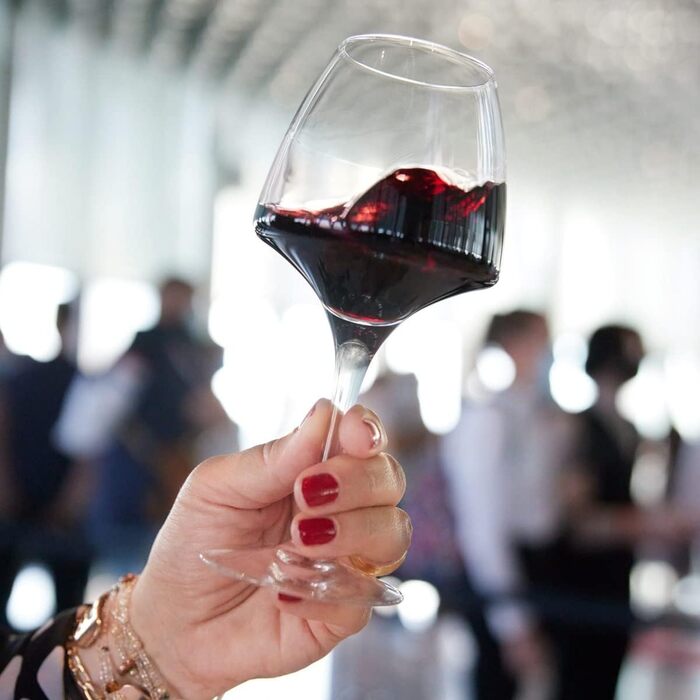 Бокал для вина Chef & Sommelier Open Up 320 мл, 6 шт, кришталь Krysta, посилена упаковка, прозорий, міцний