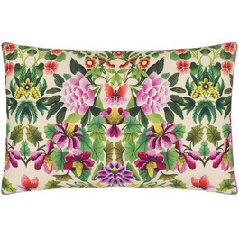 Наволочка Designers Guild Ikebana, дамаст, бавовняний перкаль, 50x75 см, принтована