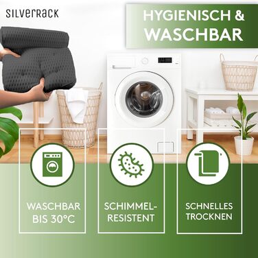 Подушка для ванни SilverRack, м'яка 4D, біла, з присосками, ергономічна, аксесуар для ванни