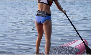 Водонепроникна поясна сумка Overboard Prosport, чорна