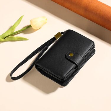 Жіночий гаманець GAEKEAO з монетницею та RFID-захистом, застібка-блискавка
