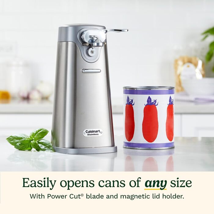 Електрична консервна відкривачка Cuisinart Deluxe з нержавіючої сталі SCO60C