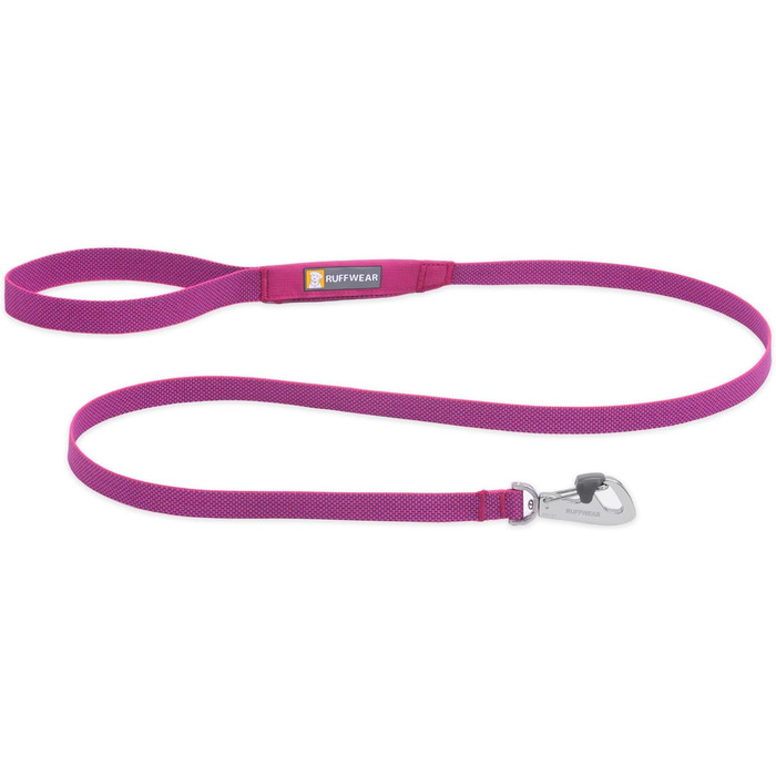 Повідок для собак RUFFWEAR Hi & Light, міцний, з кишенею, Crux-Clip, компактний, рожевий Alpenglow