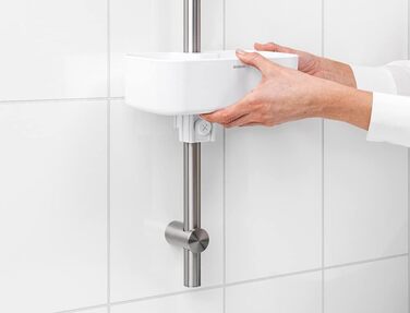 Полиця для душу Brabantia Renew, темно-сіра, одна розмір