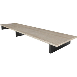 Гра Кріплення для телевізора Vladon, білий/чорний, 138,5x9,5x34,5 см