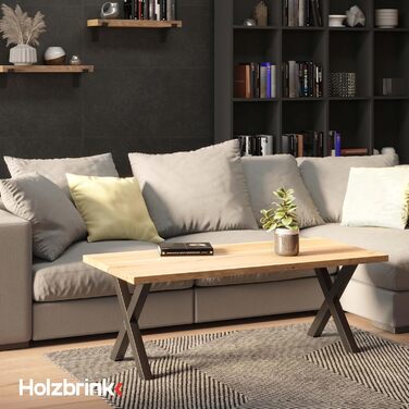 Ніжка столу HOLZBRINK металева біла Х-подібна форма 40x43 см