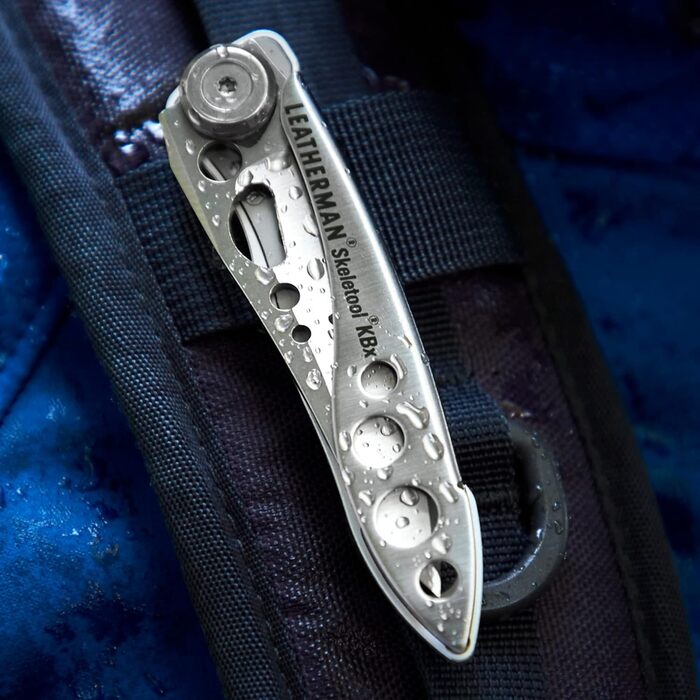 Leatherman Skeletool KBX – багатофункціональний ніж із нержавіючої сталі для щоденного використання, 2 інструменти, компактний