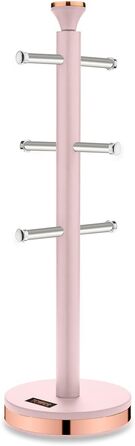 Підставка для чашок Tower Cavaletto з нержавіючої сталі, Marshmallow Pink і рожеве золото