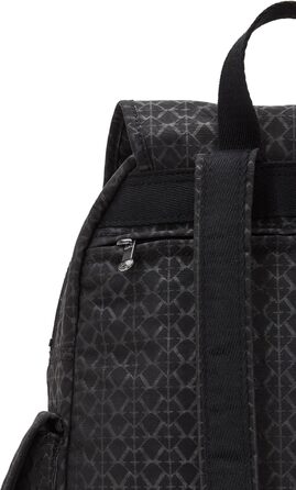 Рюкзак Kipling CITY PACK середній, коричневий, вишивка Signature