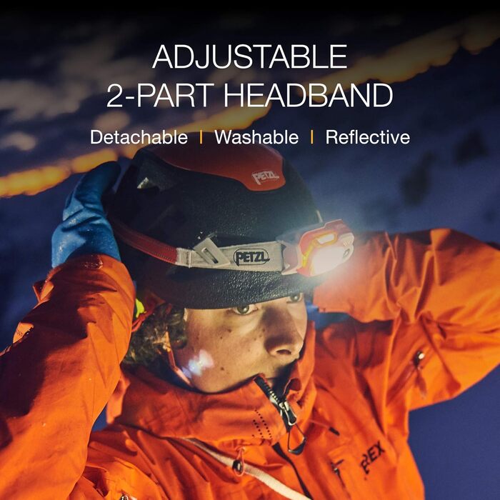 Налобний ліхтар PETZL Swift RL 900 люмен, акумуляторний