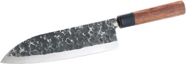 Santoku ніж TokioKitchenWare для кухні, ручна робота, дерев'яна ручка – кухонний ніж, подарунок