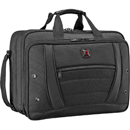 Сумка для ноутбука WENGER Synergy 17'' 19 л, чорна, органайзер, ділова для жінок і чоловіків