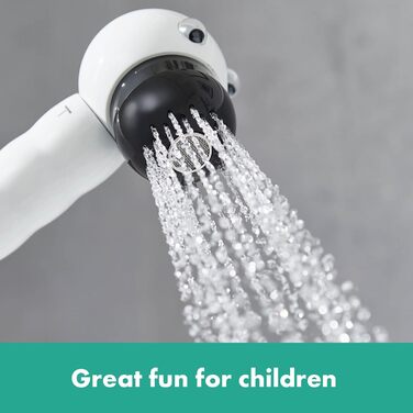 Дитячий душ hansgrohe Jocolino, 2 режими, Зебра, ручна лійка, подарунок на хрестини