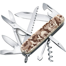 Швейцарський ніж Victorinox Huntsman Desert Camouflage, 15 функцій, мультитул, швейцарський армійський ніж