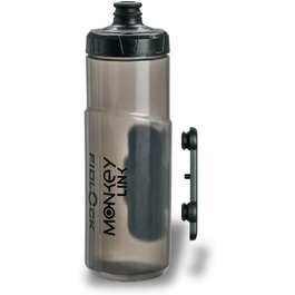 Велосипедна пляшка MonkeyLink MonkeyBottle 600 мл з магнітним кріпленням, комплект (пляшка, BottleMount, BikeMount)
