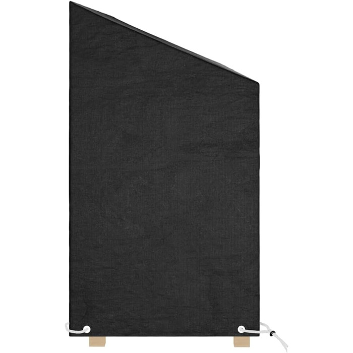 Чохол для садової лавки LAPOOH 210x70x70/88 см, поліетилен, водонепроникний, з 12 люверсами, захисна накидка для садових меблів та балконних меблів