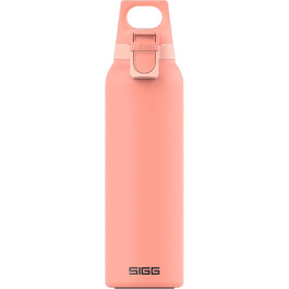 Термос SIGG Hot & Cold One 0,55 л із ситечком для чаю, нержавіюча сталь 18/8, ізольована пляшка, BPA-free, не протікає, рожевий