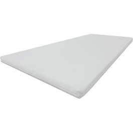 Намтрасник Dibapur PRO Soft 3D Air Fresh, 90x190 см, висота 5 см, ортопедичний топер з холодної піни з чохлом, Німеччина