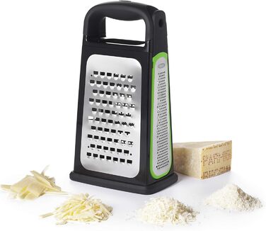 Терка квадратна OXO Good Grips з насадкою для цедри, нержавіюча сталь