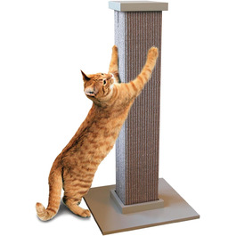 Котячий дряпак SmartCat Pioneer Pet Ultimate, сірий, 81 см