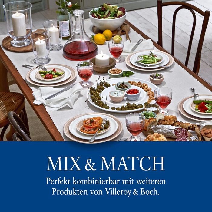 Набір соусників Villeroy & Boch Manufacture Rock blanc, 4 шт., преміум порцеляна, білий, для соусів і закусок, можна мити в посудомийній машині