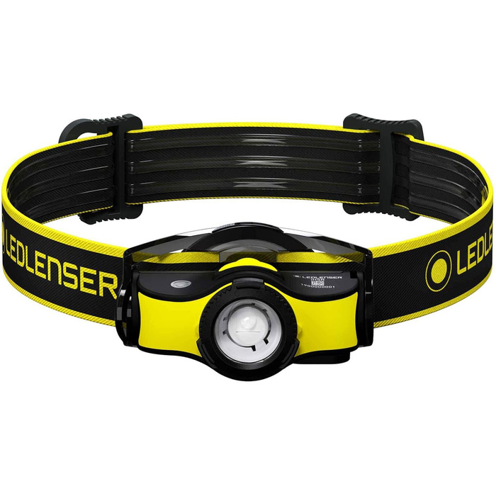 Професійний налобний ліхтар Ledlenser iH5R з кріпленням на шолом і чохлом, 600 люмен, акумуляторний, USB-зарядка, 158 г, зручний для роботи в рукавичках
