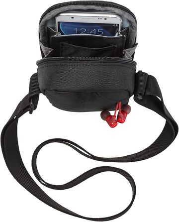 Сумка через плече Jack Wolfskin Secretary чорна, унісекс, універсальний розмір