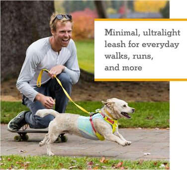 Повідок для собак RUFFWEAR Hi & Light, міцний, з кишенею, Crux-Clip, компактний, рожевий Alpenglow