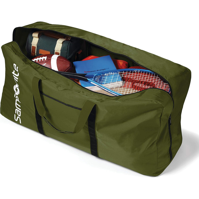 Сумка-мiшок Samsonite Tote-A-Ton 82,5 см, набір 3 шт, зелена (Army Green) – дорожня, міцна, для подорожей