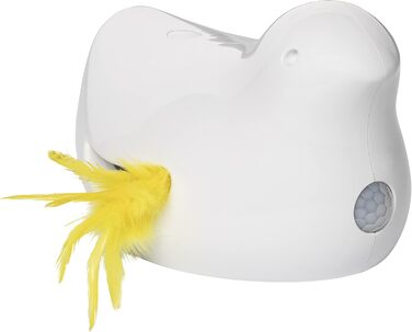 PetSafe інтерактивна іграшка для котів Peek-a-Bird з таймером, працює на 3 AA батарейках