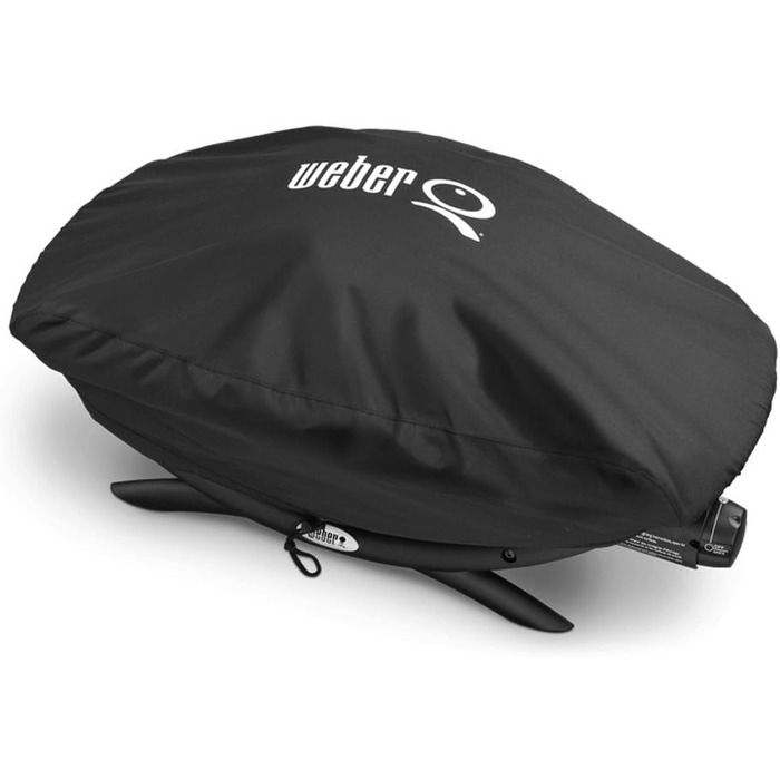 Чохол для гриля Weber Q1000/2000, стійкий до ультрафіолету та води, сірий