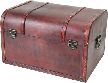Велика дерев'яна скриня HMF 6406-140, 40x30x25 см, Португалія