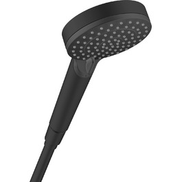 Ручний душ hansgrohe Vernis Blend, 2 режими, круглий 100 мм, антикальк, матовий чорний