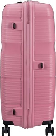 Валіза American Tourister Linex Spinner L, 76 см, 102 л, рожевий, пластик