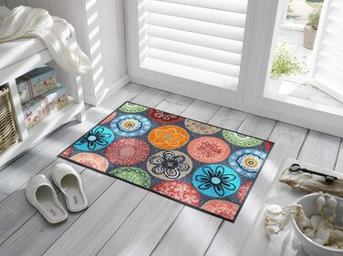 Килимок для підлоги Coralis 50x75 см, для внутрішнього і зовнішнього використання, праний, wash+dry