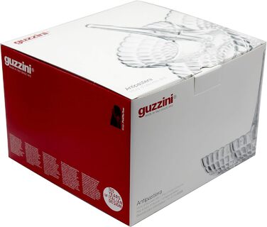 Guzzini Tiffany Прозора тарілка для закусок 27x25x25,5 см