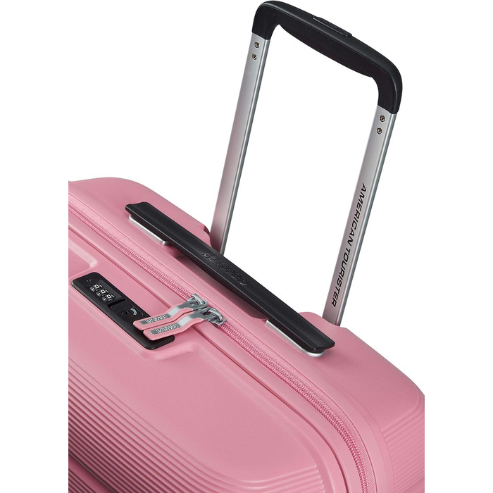 Валіза American Tourister Linex Spinner L, 76 см, 102 л, рожевий, пластик
