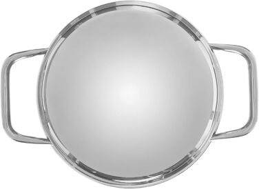 Миска для водяної бані WMF Compact Cuisine 16,5 см, сталева, полірування, для збивання, підходить для посудомийної машини, штабельована
