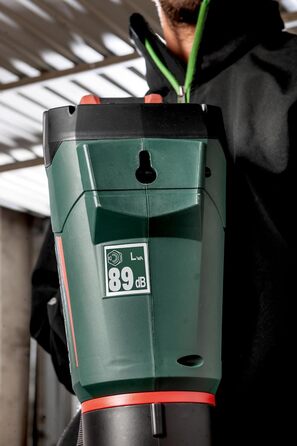 Акумуляторний повітродув Metabo LB 18 LTX BL, 18 В, потужний безщітковий двигун, тиха робота, без акумулятора і зарядного пристрою