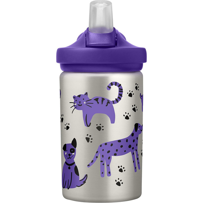 Дитяча пляшка для води CamelBak Eddy+ Cats & Dogs, універсальна