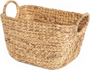 Кошик для зберігання Copactor з натурального світлого дерева XL 40x23x26 см