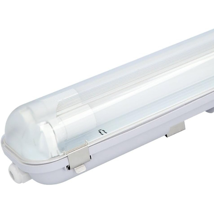 Світильник LED HOFTRONIC 150см 60Вт 10500лм холодне світло, IP65, водонепроникний, без мерехтіння, з'єднуваний, T8, для гаража, майстерні, офісу, підвалу (110лм/Вт, 6000K)