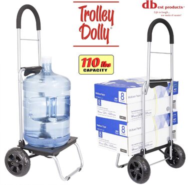 Складна господарська візок dbest products Trolley Dolly, чорний