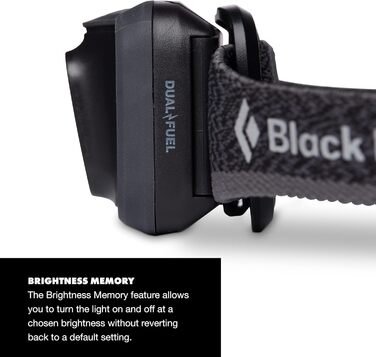 Налобний ліхтар Black Diamond Spot 400, графіт, універсальний розмір